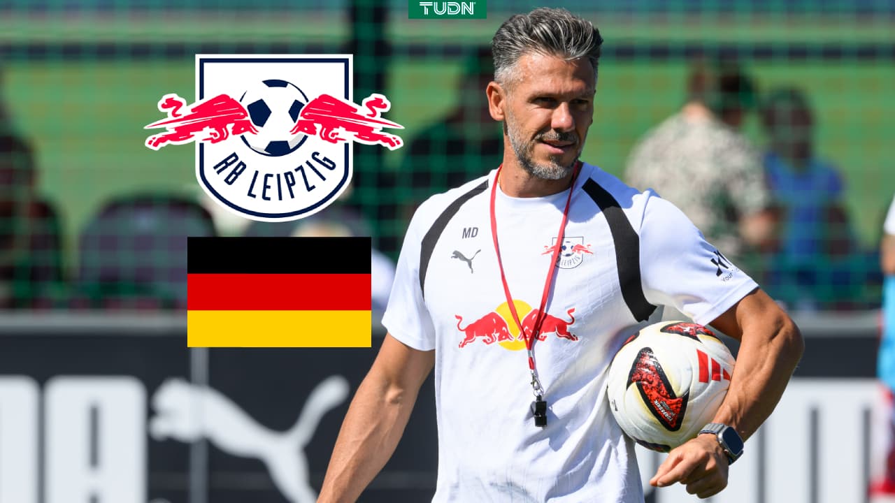 Martín Demichelis, extécnico del Monterrey, sorprende dirigiendo en alemán con Leipzig