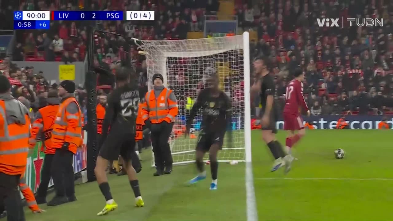 ¡Adiós a la ilusión! Dembélé firma doblete y elimina al Liverpool