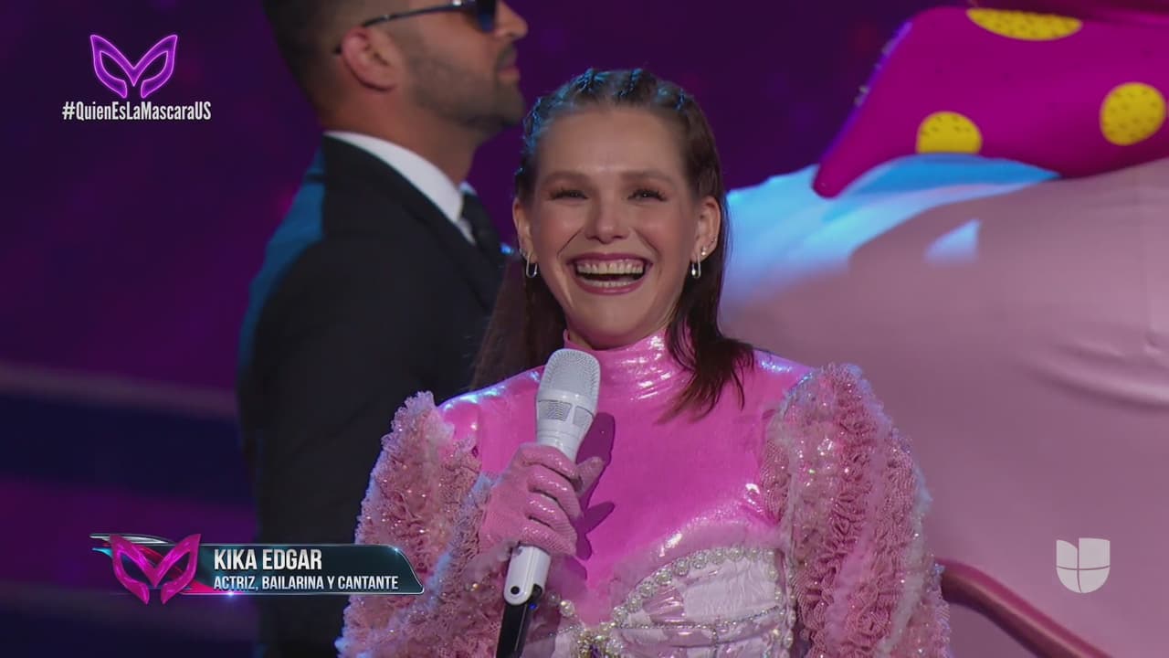 Detrás de Bombona estuvo todo este tiempo la cantante y actriz Kika Edgar. Carlos Rivera y Martha Higareda fueron los que adivinaron.