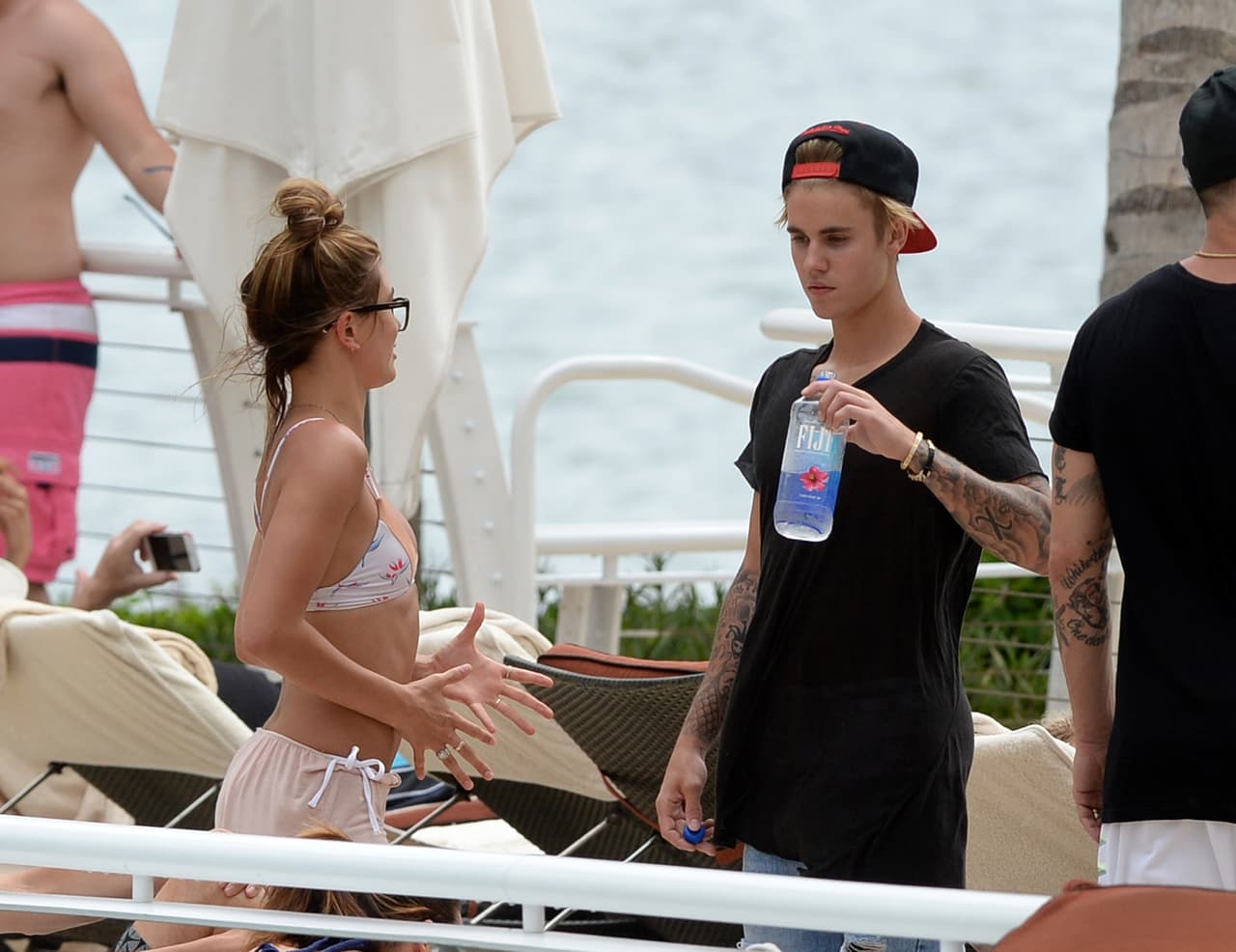 El canadiense se portó muy bien con ella, le tuvo muchas atenciones.