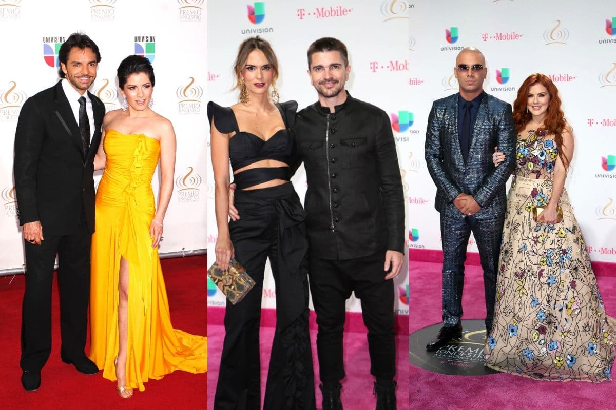 A lo largo de 31 ediciones de Premio Lo Nuestro hemos visto desfilar a decenas de celebridades enamoradas caminando, en más de una ocasión, de la mano de su amor.