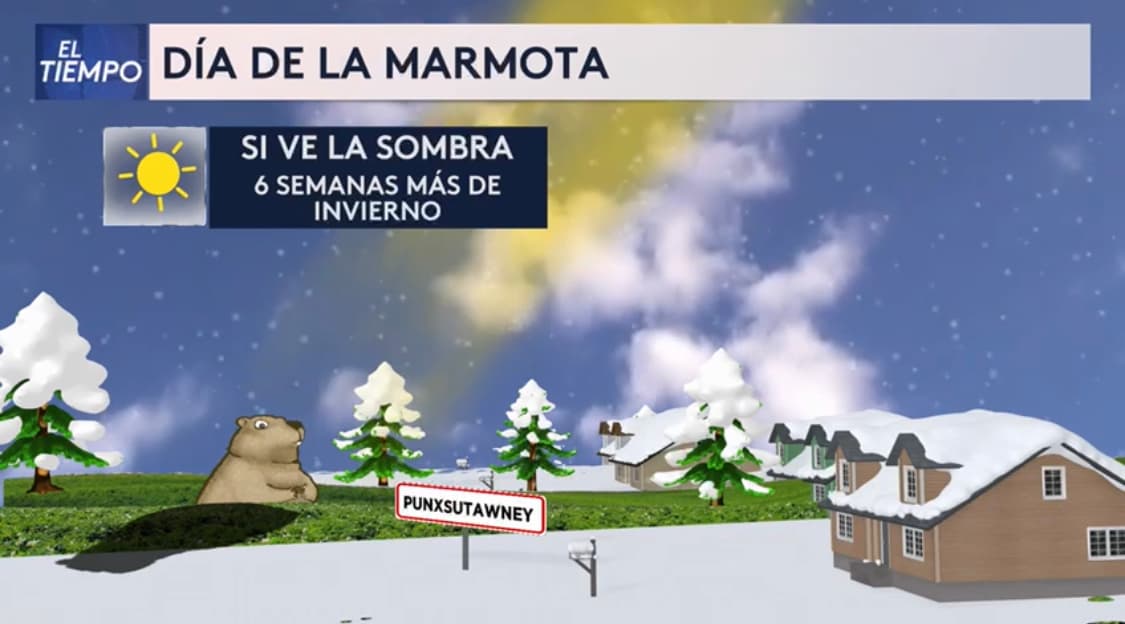 Como cada 2 de febrero, miles de personas esperan el "Día de la marmota" en Gobbler's Knob, una colina a las afueras de Punxsutawney, para conocer la predicción del tiempo de Phil. Nuestro meteorólogo, Gastón Heredia, nos contesta una gran pregunta: "¿Puede una marmota predecir el pronóstico?" Aquí la respuesta.