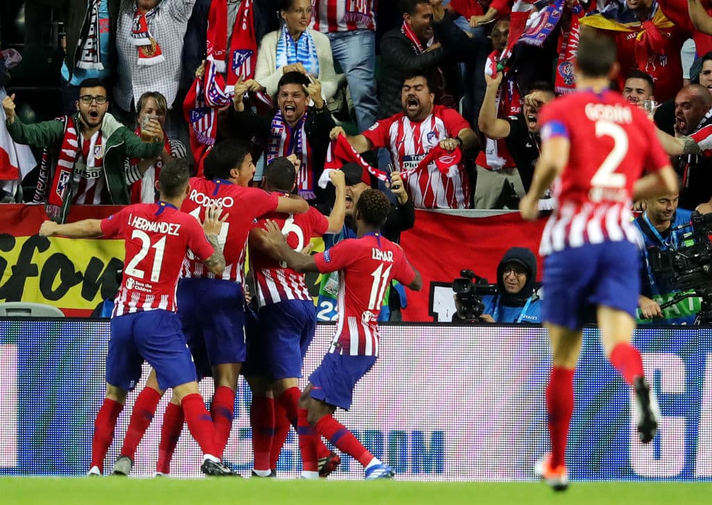 La fiesta para el Atlético de Madrid comenzaba muy temprano en el estadio de Tallin, con el sueño de darle un comienzo con pie derecho a esta temporada europea.