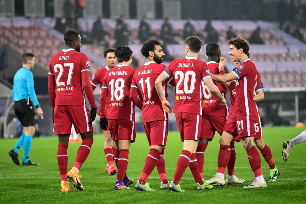 Salah (1’) adelantó con gol de vestidor y Scholz (62’) igualó el marcador luego de cobrar una pena máxima. El conjunto danés ya no tenía posibilidades de continuar compitiendo en el torneo. Los de Klopp se medirán al Fulham en su siguiente duelo de la Premier League.