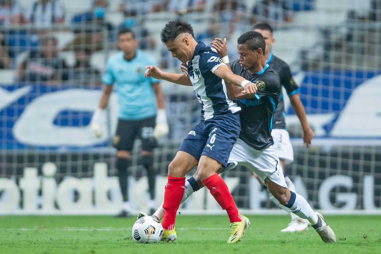 Con goles de Jesús Gallardo, Vincent Janssen y Luis Sanchez, Monterrey vence 3-1 al Atlético Pantoja en la vuelta de los octavos de final de la Concacaf Liga de Campeones.