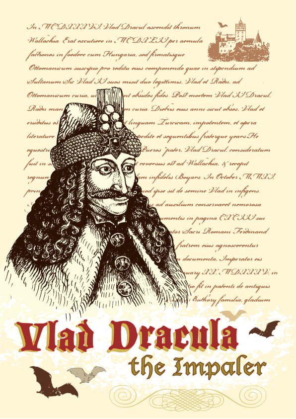 Drácula narra la historia ficticia basada en el personaje real del príncipe de Valaquia Vlad III, nacido como Vlad Drăculea, más conocido como “Vlad el Empalador” debido a sus sádicas prácticas.