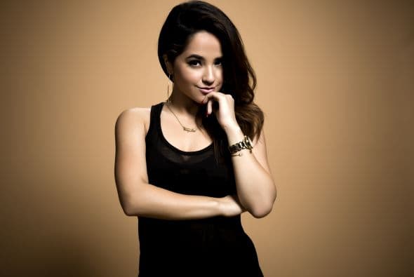 Es aún muy jovencita, pero tiene vbien definido su camino y admira mucho a Thalía.