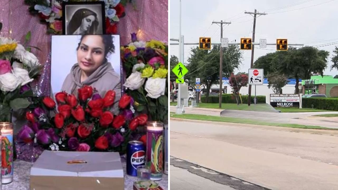 Madre hispana muere atropellada en Richardson al volver de comprar un pastel para su hijo