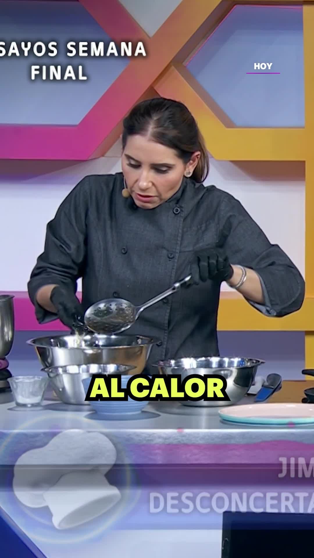 Los participantes de Hoy soy el Chef dejan todo en los últimos ensayos