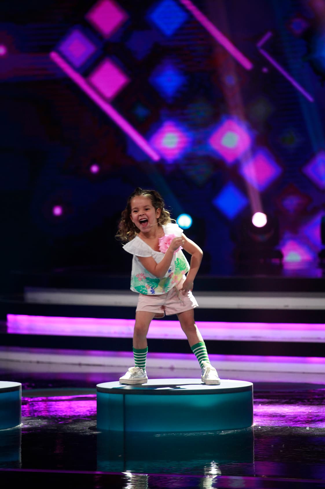 Danna de 'Danna y los Súper Fashions' se entregó a la música.