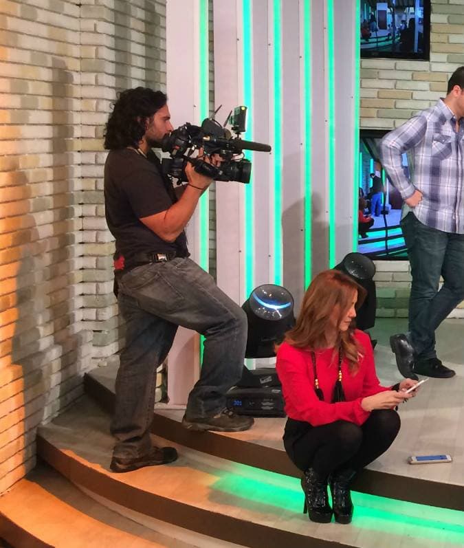 ¡Detrás de cámaras con Andy!