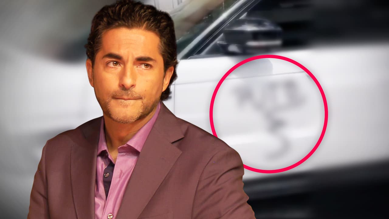 Acusan a Raúl Araiza de pintar una grosería en el carro de un colega y él se defiende