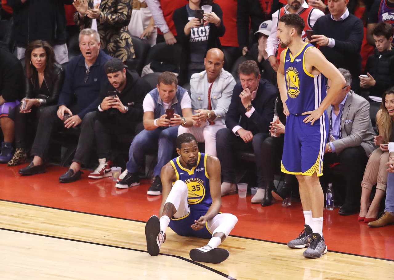 Kevin Durant no había jugado desde el 8 de mayo.