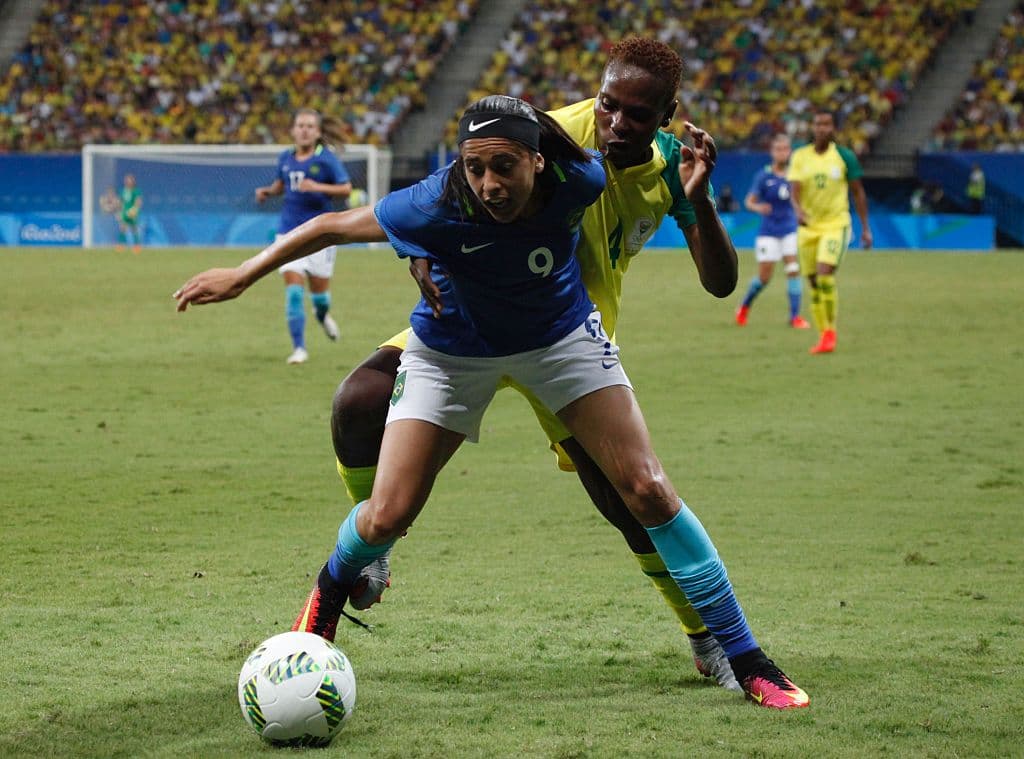 Brasil empató 0-0 con Sudáfrica