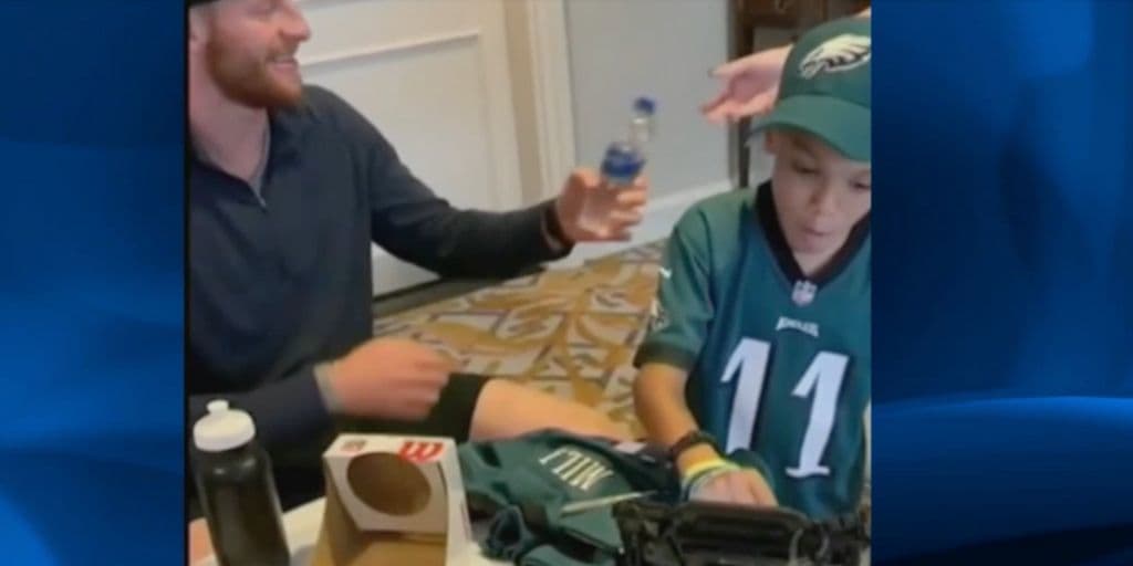 Los Philadelphia Eagles cumplen el sueño de una familia de Georgia
