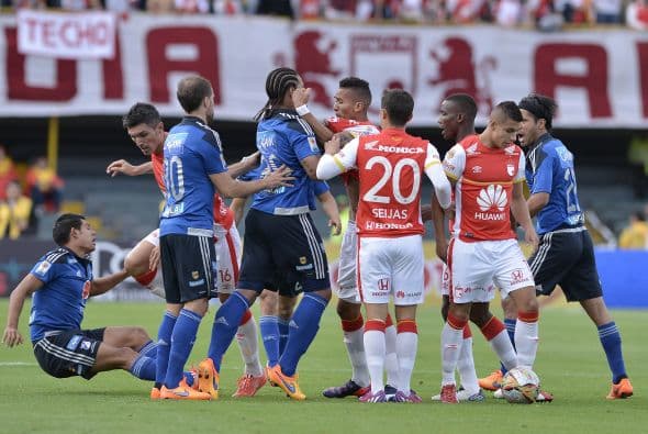 Santa Fe es eliminado y no podrá refrendar su título en Colombia