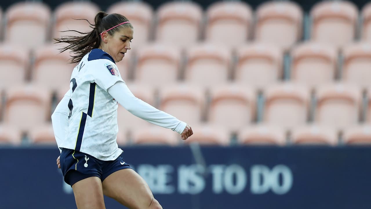 Alex Morgan anota su primer gol en la Women's Super League