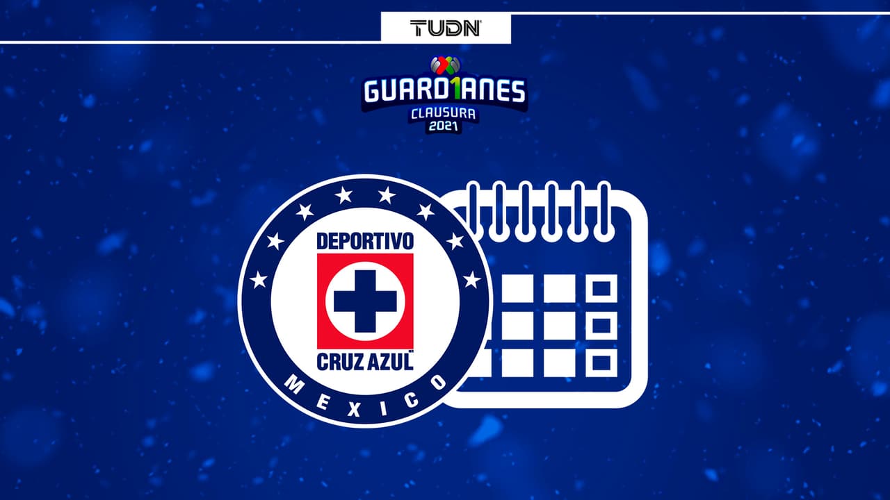 Cruz Azul tiene un calendario a modo en el Guard1anes 2021