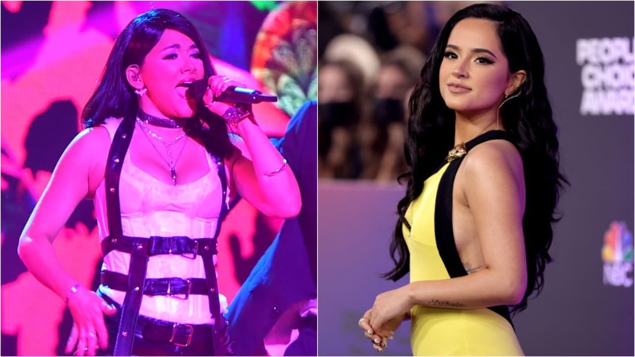 <b><a href="https://www.univision.com/shows/tu-cara-me-suena/sherlyn-y-su-movimiento-de-booty-como-becky-g-hace-olvidar-a-camilo-en-tu-cara-me-suena-2022-video" target="_blank">Sherlyn se caracterizó como Becky G</a></b> y cantó el tema 'Mayores', performance que fue muy bien recibido por los jueces.