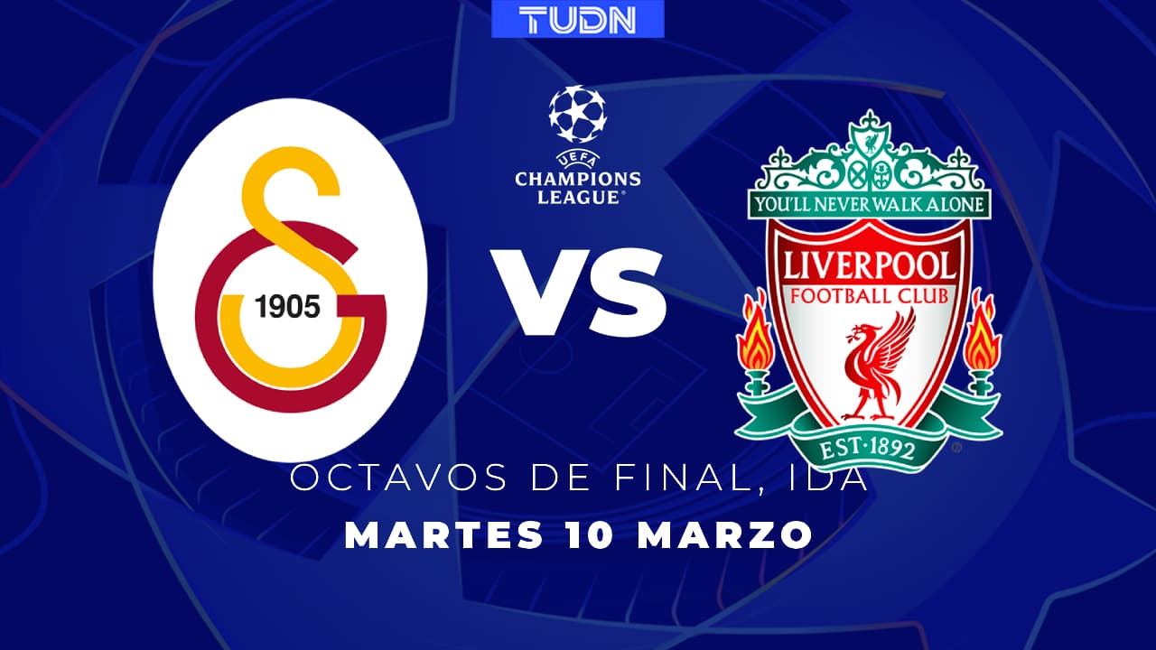 Horario y dónde ver el Galatasaray vs. Liverpool, Octavos de Champions