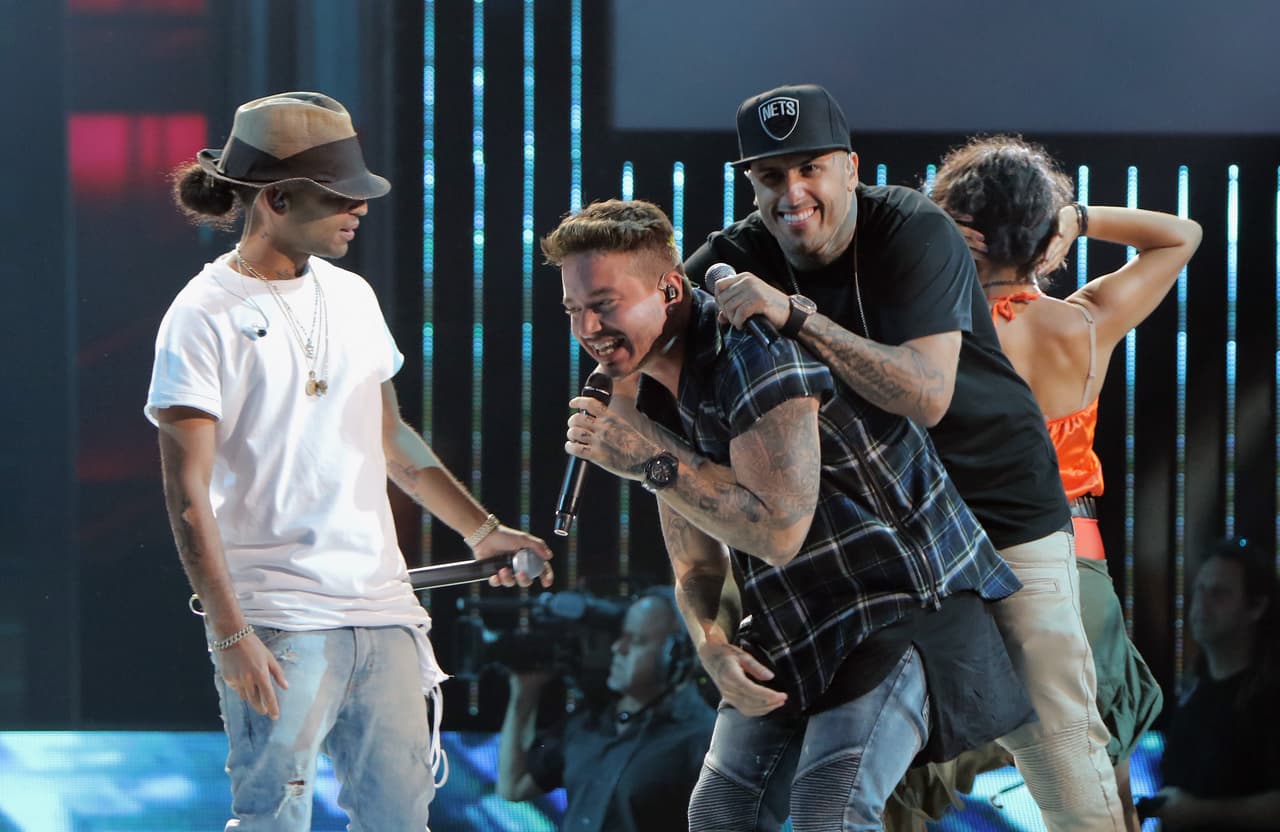Nicky Jam y J Balvin se pelean el primer puesto de "Hot Latin Songs" en Billboard