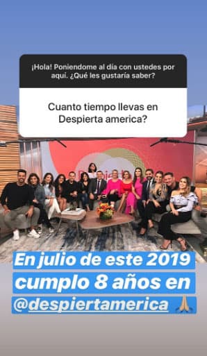 La periodista hondureña ha compartido increíbles momentos con el equipo de Despierta América.