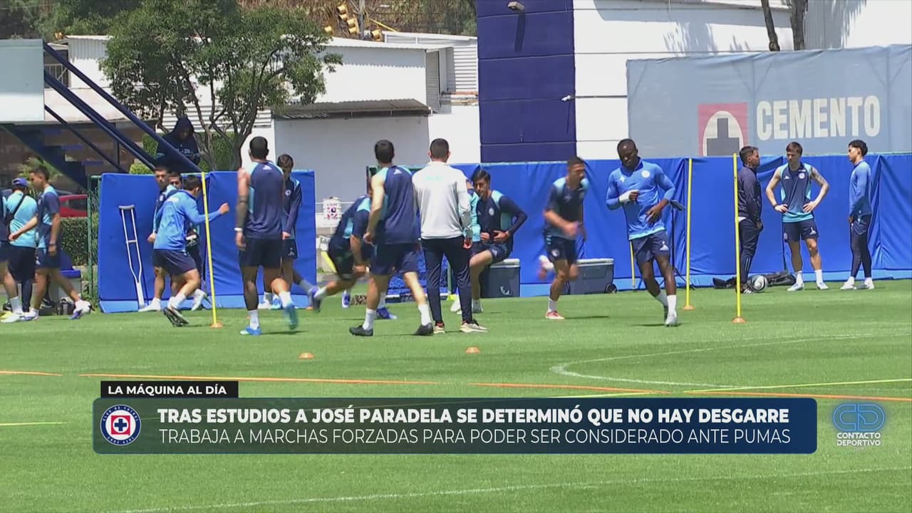 Cruz Azul presentaría una baja clave para enfrentar a Pumas