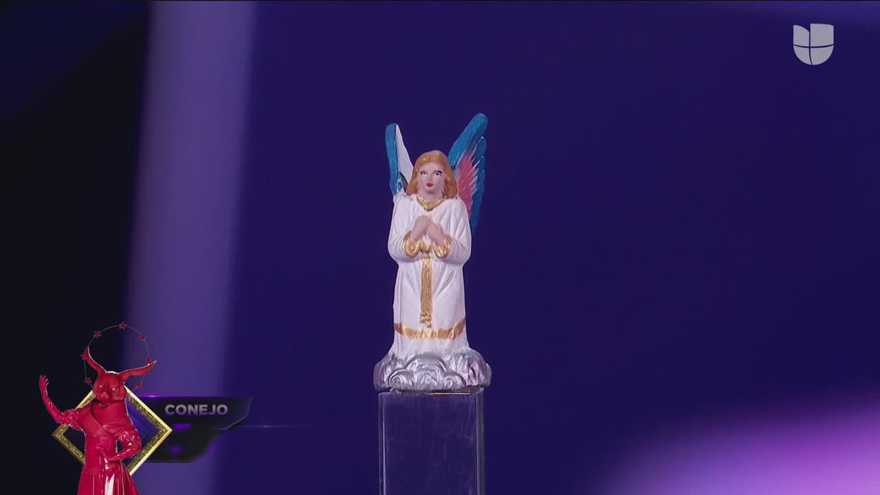 Conejo logró poner de pie al panel de investigadores de ¿Quién Es La Máscara? y un par de minutos después los conmovió al mostrarles su pista física.