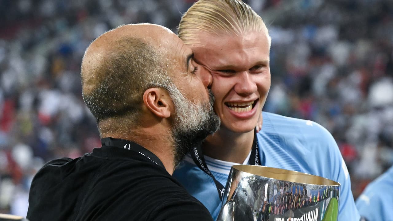 Erling Haaland hace cinco goles en la goleada de Manchester City