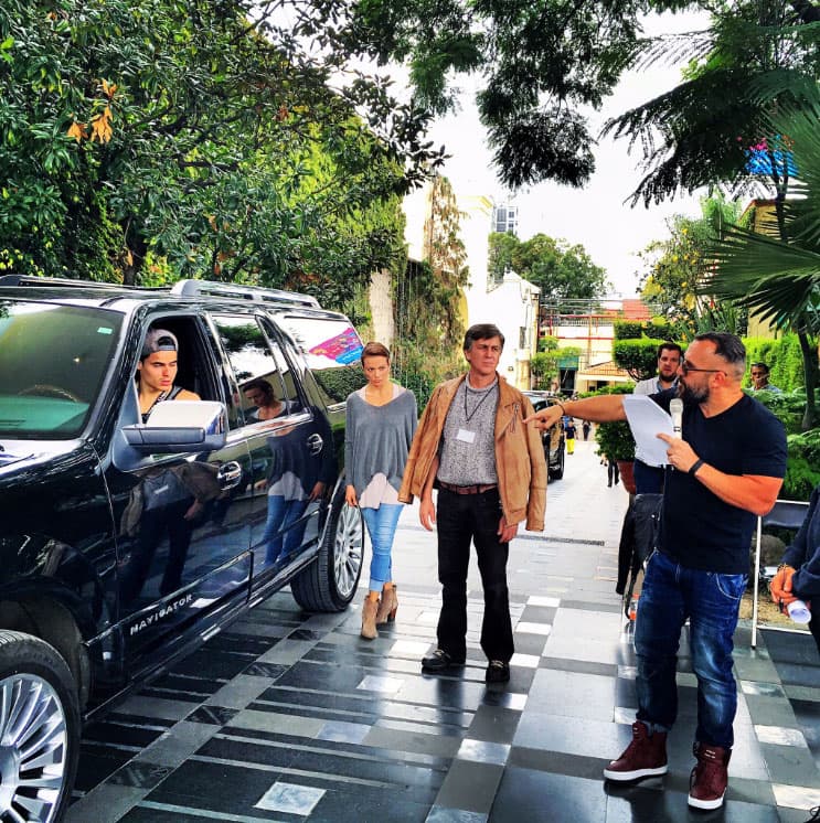 El equipo de producción ya comenzó las pruebas de cámaras para las escenas, Eric Morales es el director.