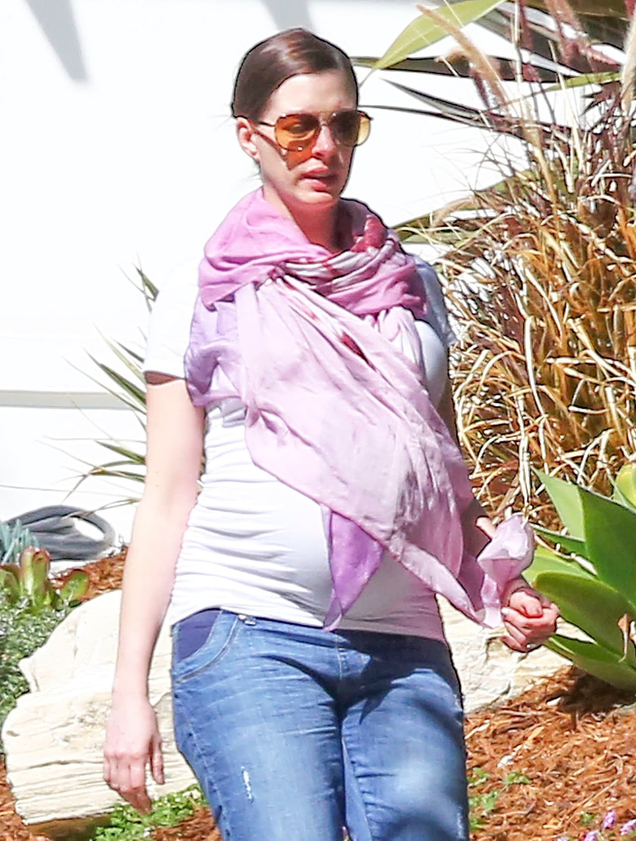 A Anne le siente de maravilla el embarazo.