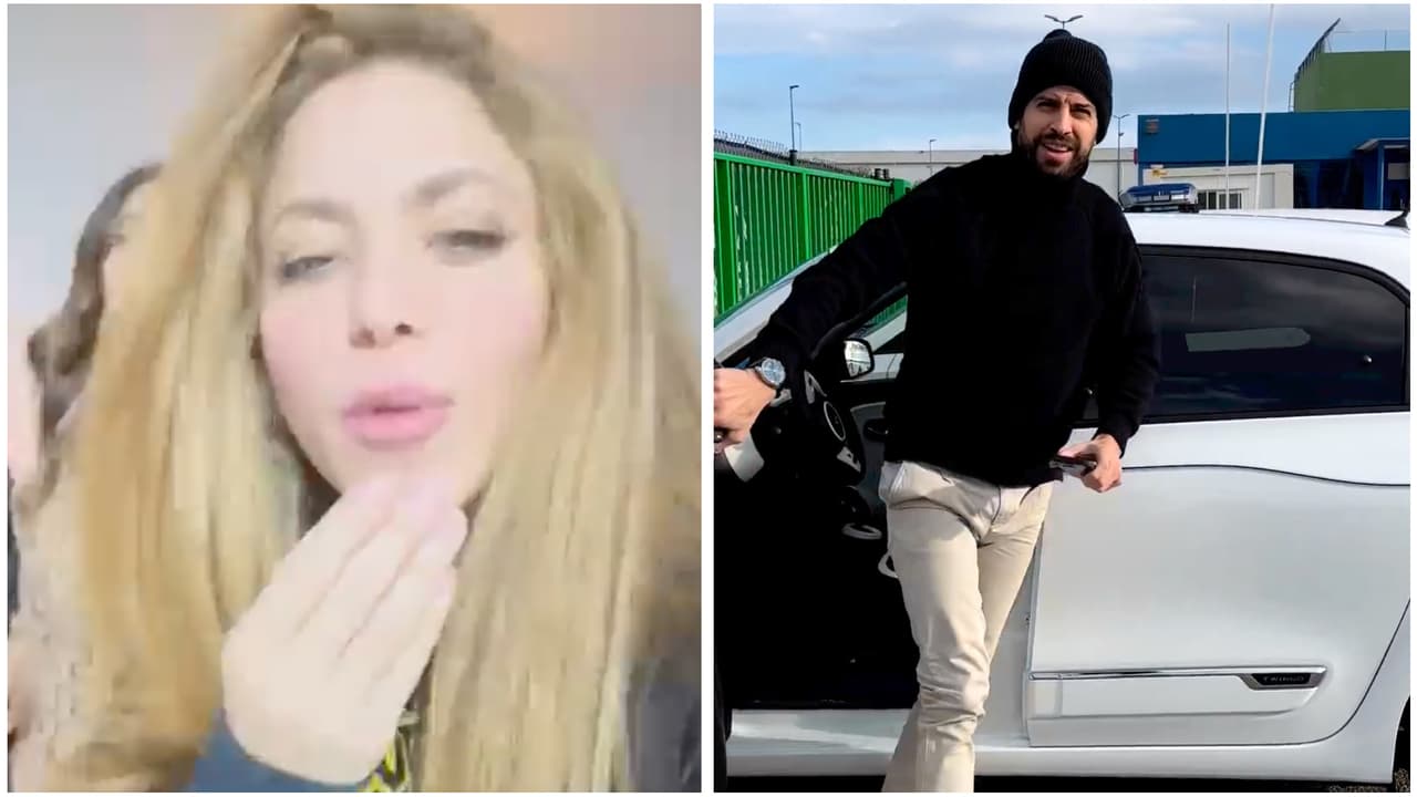 Shakira 'responde' a Piqué tras pasearse en un Twingo y arma fiestón frente a casa de sus exsuegros