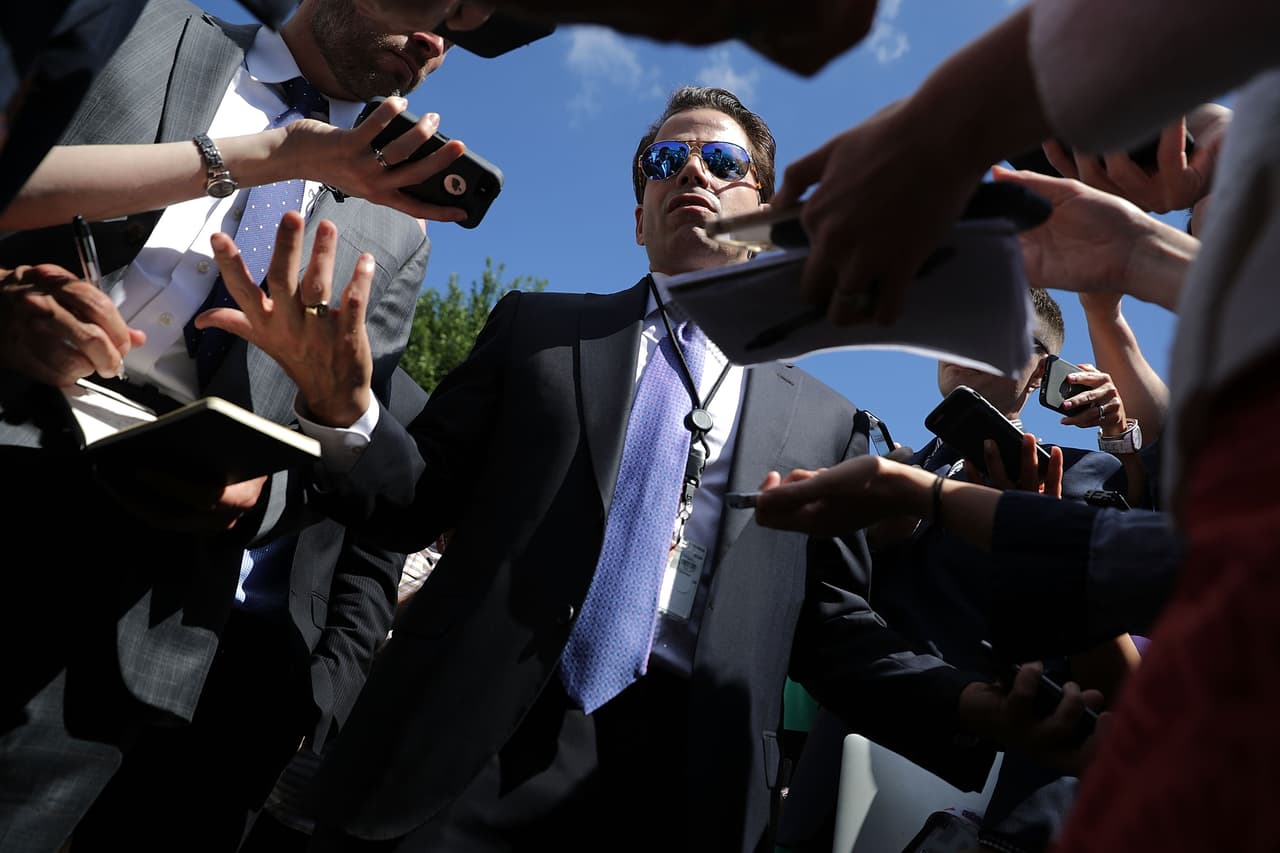 Los diez vertiginosos días de Anthony Scaramucci en la caótica Casa Blanca