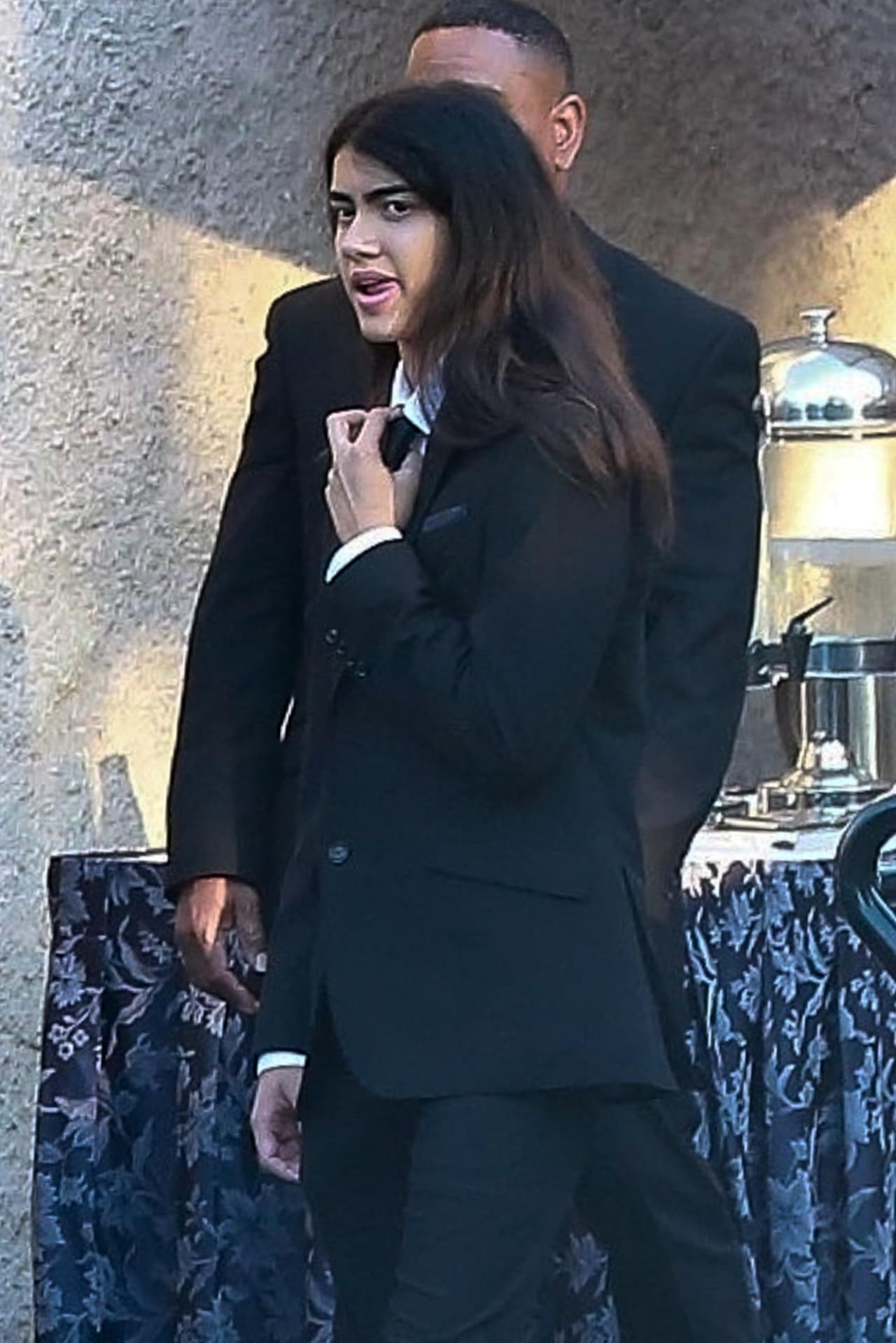 Entre los presentes se encontraban otros hijos de Joe Jackson, además de sobrinos y algunos de sus nietos, como Prince Michael II, hijo del también fallecido 'Rey del Pop'.