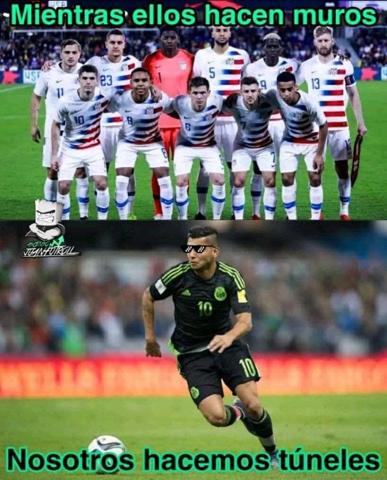 México venció 3-0 a Estados Unidos en duelo amistoso con gran desempeño de Chicharito, Lozano y Corona, quienes protagonizan los mejores memes del Choque de Gigantes.