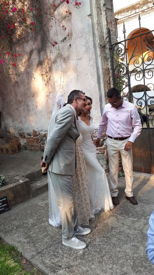 Addis Tuñón y León García estaban listos para disfrutar del día más feliz de sus vidas.