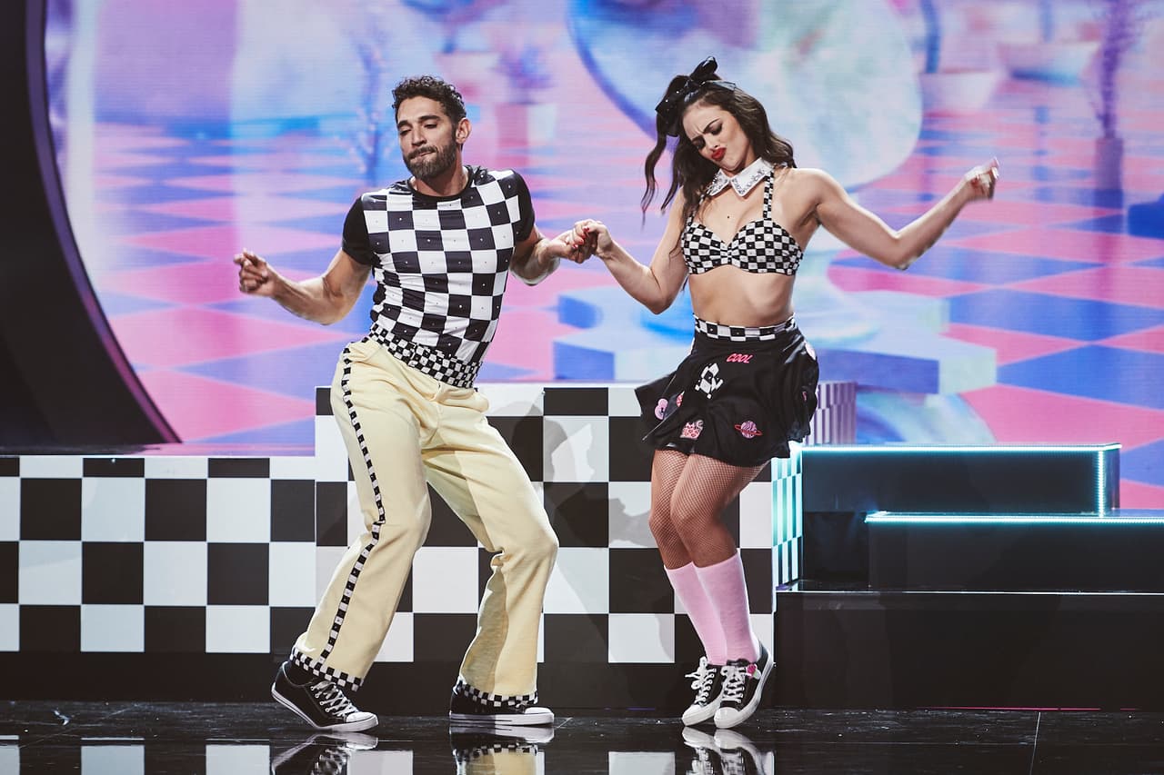 El actor mexicano bailó 'Despeinada' y resultó ganador, lo que le permitió pasar a una segunda ronda.