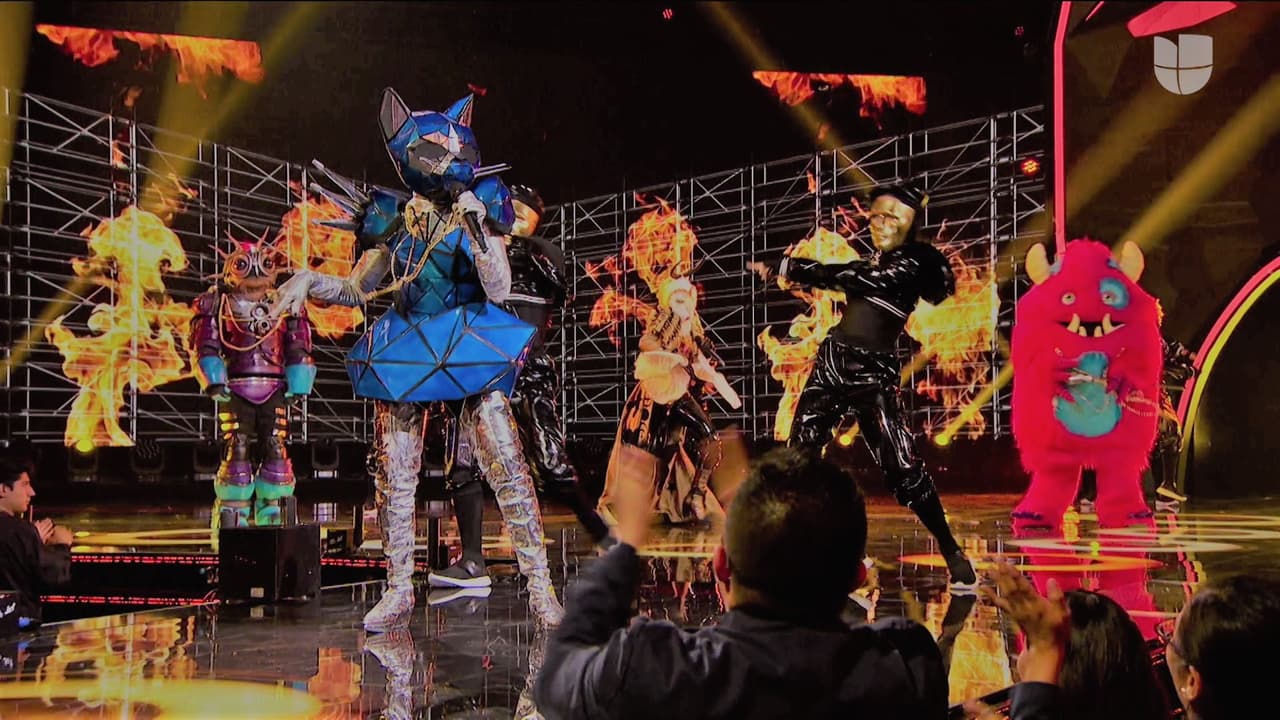 Más tarde, tocó el turno al segundo número grupal en el que participaron Gato, Marciano, Lechuza, Monstruo y Cebra.