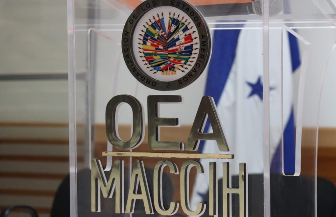La MACCIH fue creado por la OEA para investigar las denuncias de corrupción política en Honduras.