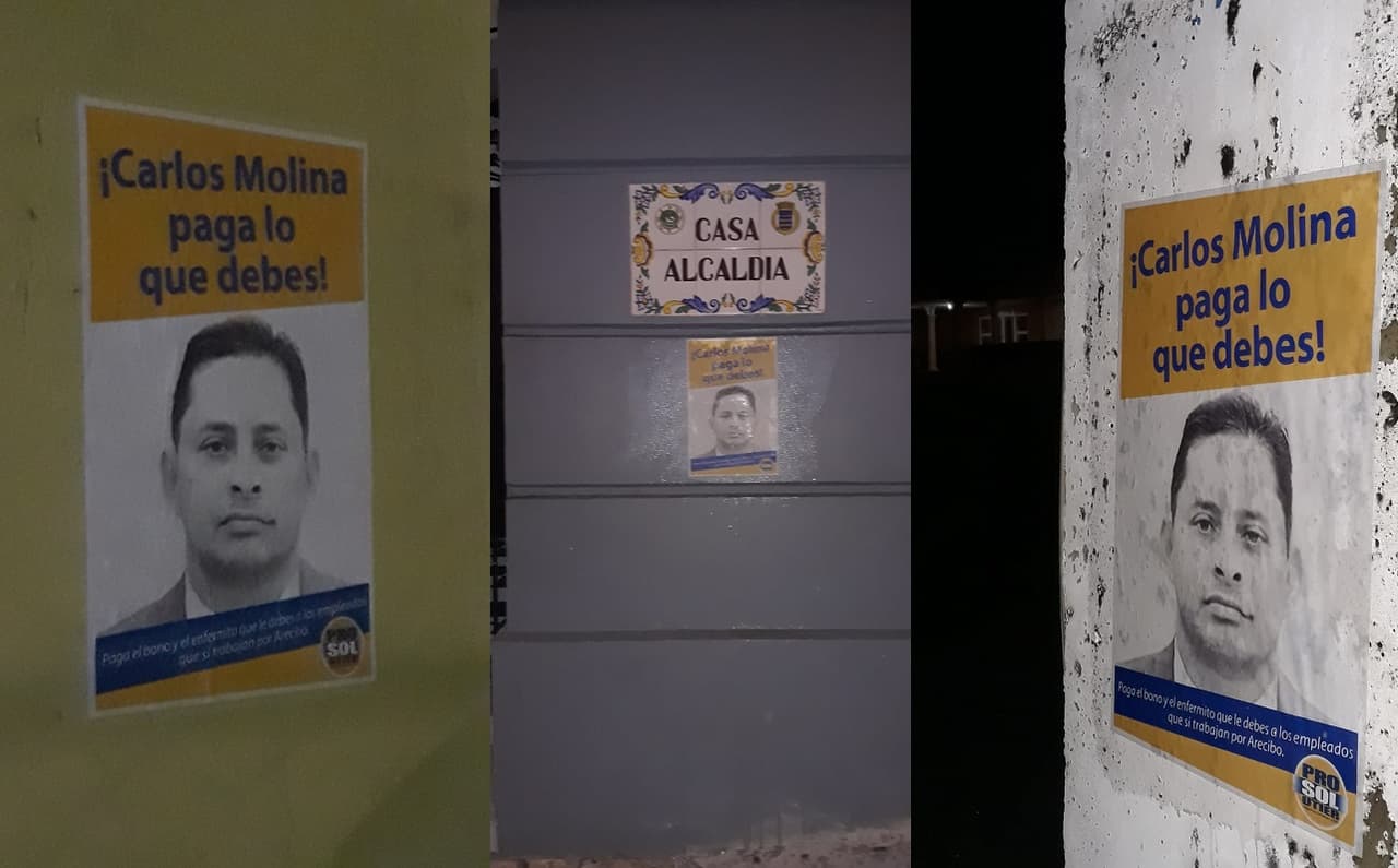 Empleados de Arecibo exigen el pago del bono de Navidad