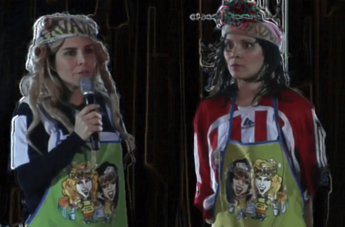 El dúo de comediantes y mejores amigas Karla Panini y Karla Luna, mejor conocidas como 'Las Lavanderas', dieron por terminada su relación laboral y sentimental luego de que la 'comare wera' mantenía una relación amorosa con el marido a su 'comare morena', mientras esta última luchaba contra el cáncer y aún estando casada con el padre de sus dos hijas.