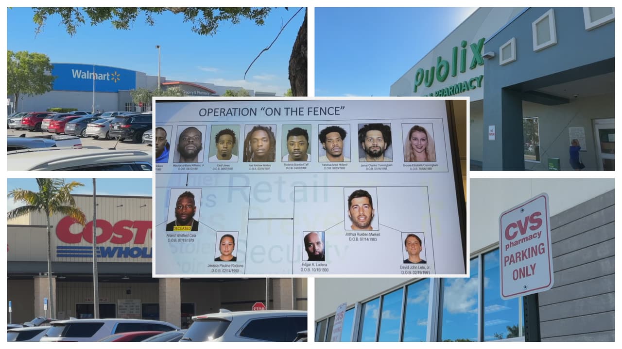 Banda de 14 sospechosos de robo en tiendas minoristas habrían vendido mercancía por 20 millones de dólares online