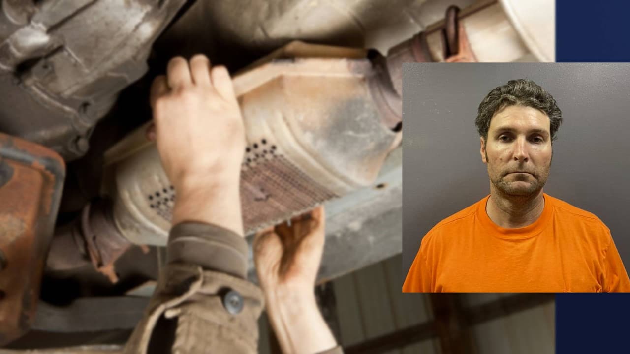 Policía de Bullhead City arresta a un sospechoso de robar convertidores catalíticos de vehículos