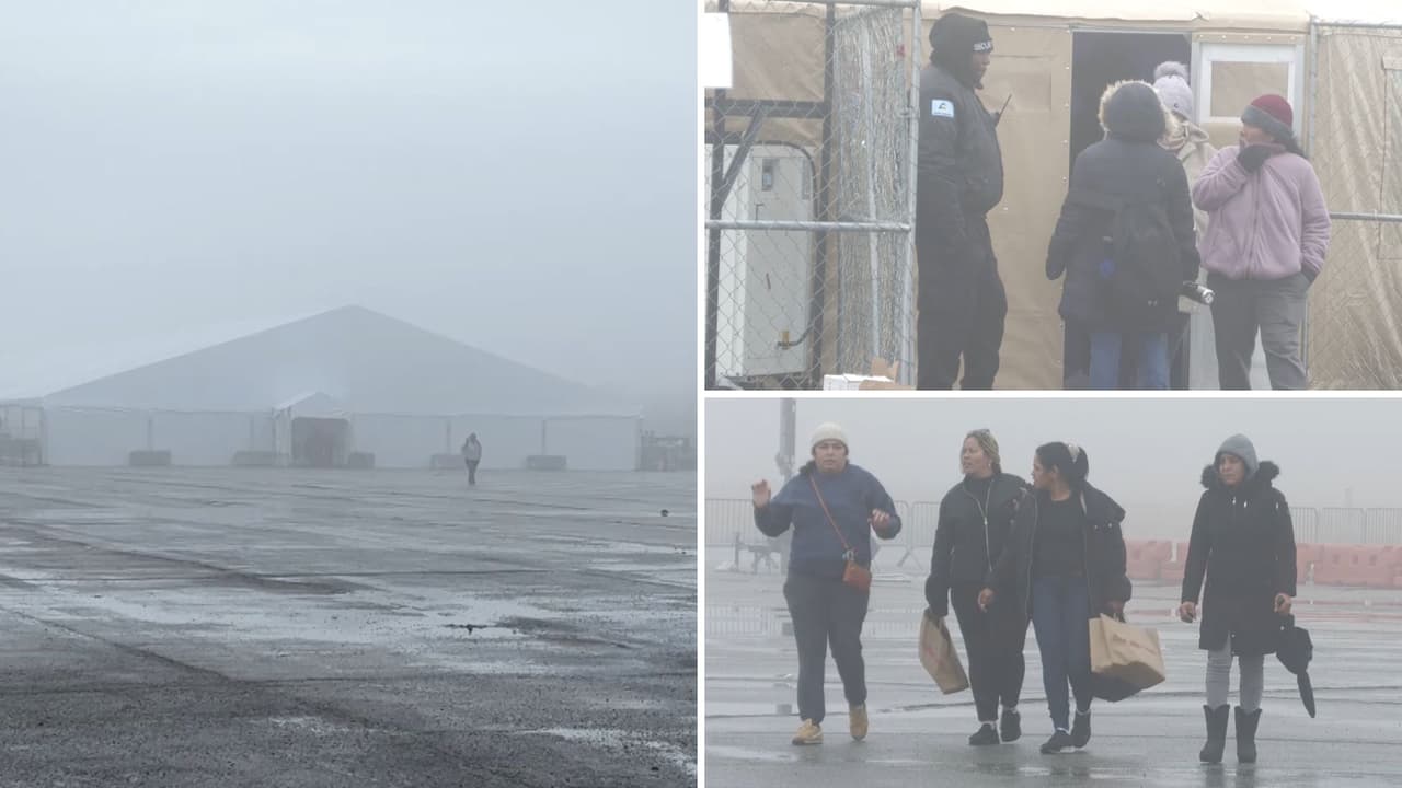 Cerrarán refugio para inmigrantes de Floyd Bennett en NYC; temen nuevas políticas de Trump