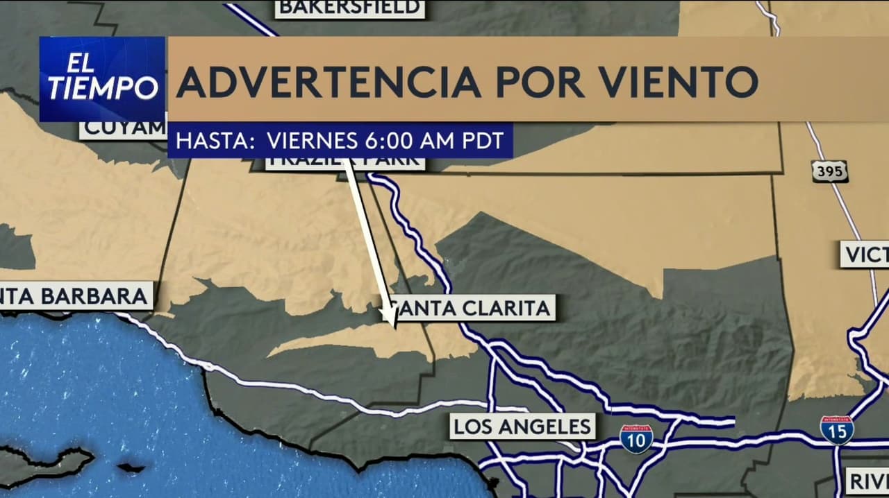 Pronóstico del tiempo hoy en Los Ángeles: advertencia por viento; el termómetro alcanzará 73 °F