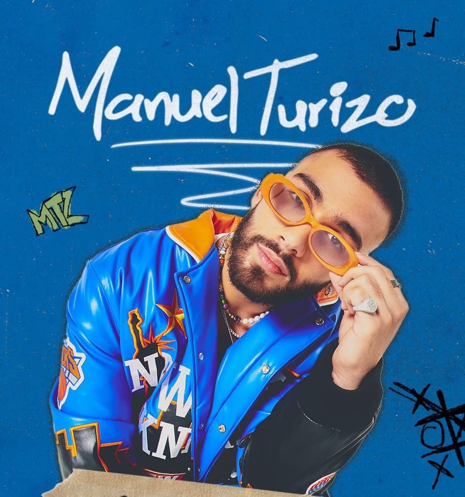 Desde Colombia llega Manuel Turizo en concierto 