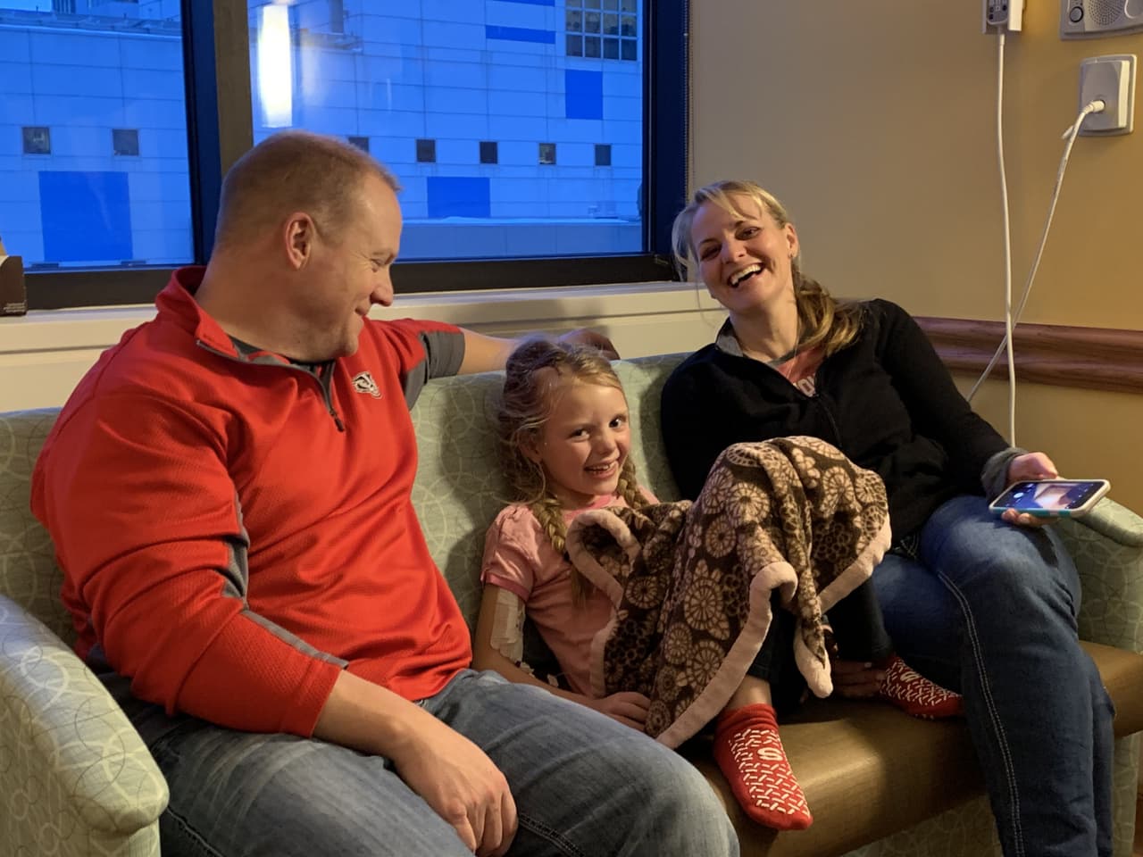 Por eso Tammy y Geoff, sus padres, intentan hacer todo lo posible para que ella sea feliz y disfrute "un día a la vez".