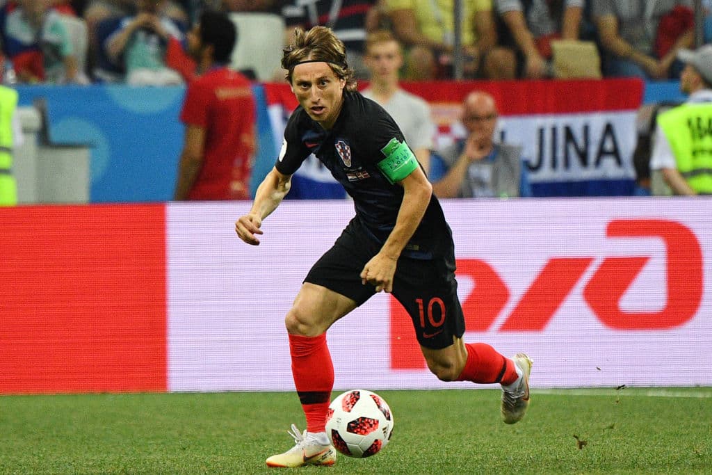 Modric tuvo un partido en el que no tuvo la claridad de la fase de grupos y eso lo sintió el equipo en general, al no alcanzar el nivel mostrado hasta el momento.