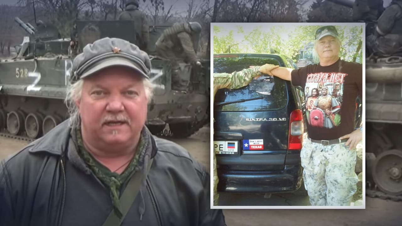 “Boom, les patearán el trasero": polémica por hombre de Texas "en el frente" apoyando a tropas rusas