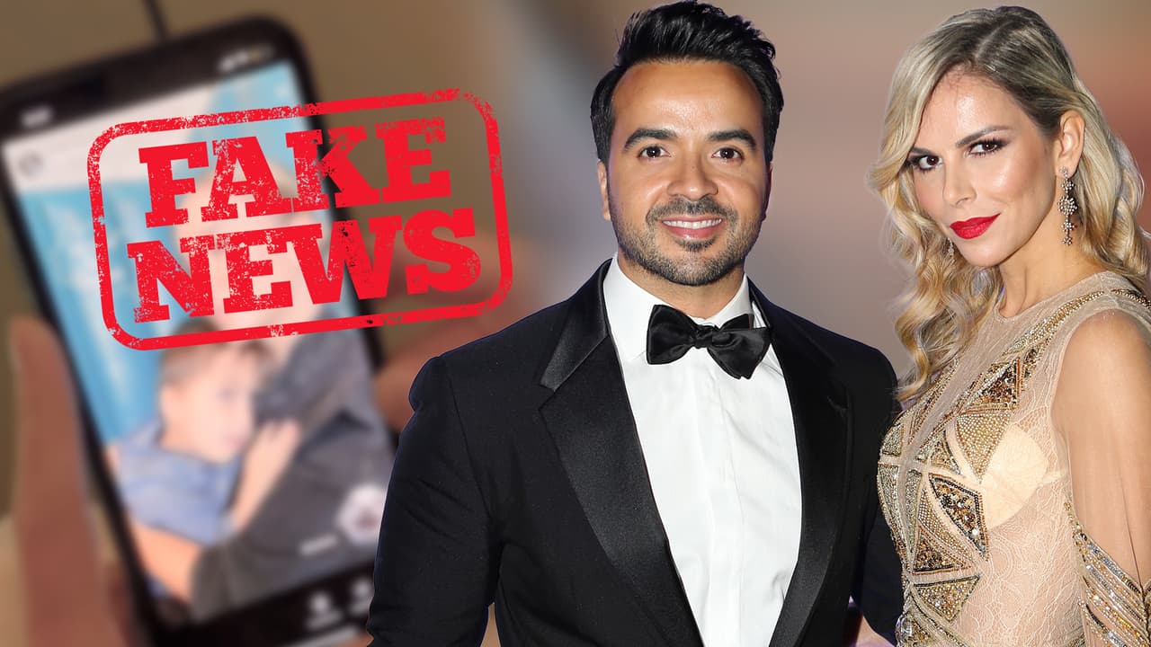 Con pruebas, Luis Fonsi desmiente el 'fake news' de su esposa Agueda López